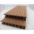 Hollow WPC Outdoor Flooring , Waterproof Plastic Floor